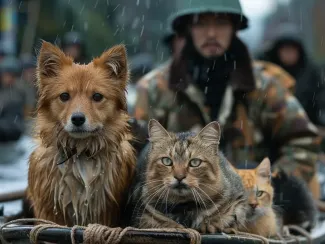 Imagem da notícia Solidariedade em Ação: Apoio aos Animais Afetados pelas Enchentes no Rio Grande do Sul